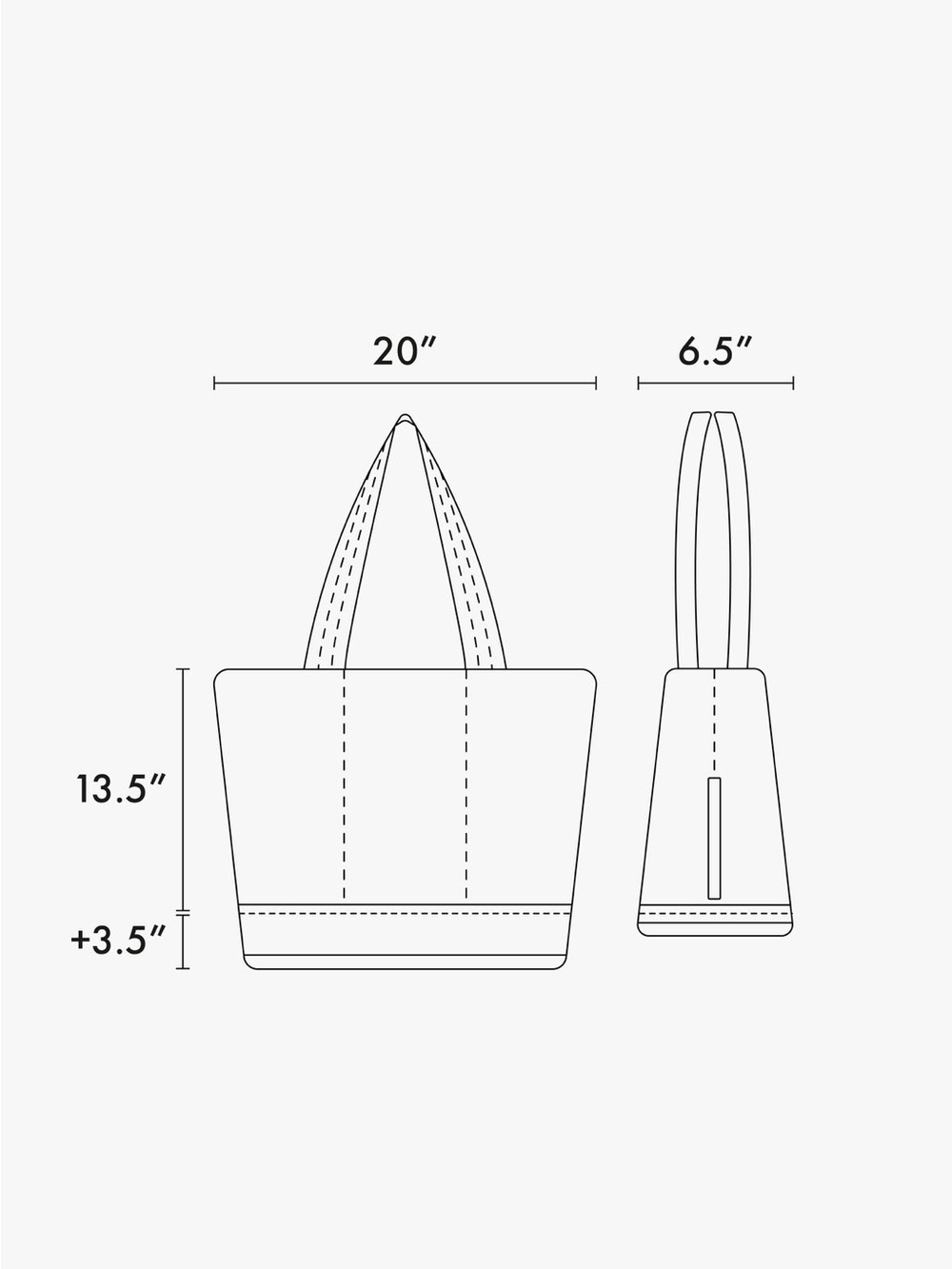 NWT - Calpak - Luka Expandable Laptop Tote - Picture 3 of 7